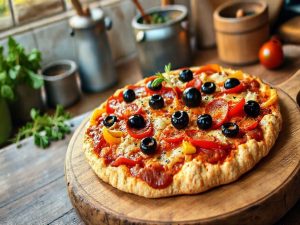 Pizza Low Carb de Couve-Flor: Sabor e Saúde em Cada Fatia