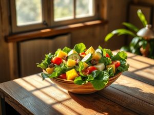 Salada Cetogênica Tropical