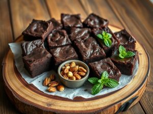 Brownie Cetogênico de Chocolate Amargo