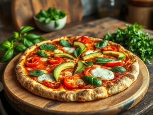 Pizza Cetogênica da Terra Brasilis